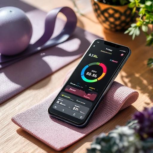 AI-generated ad for a fitness app