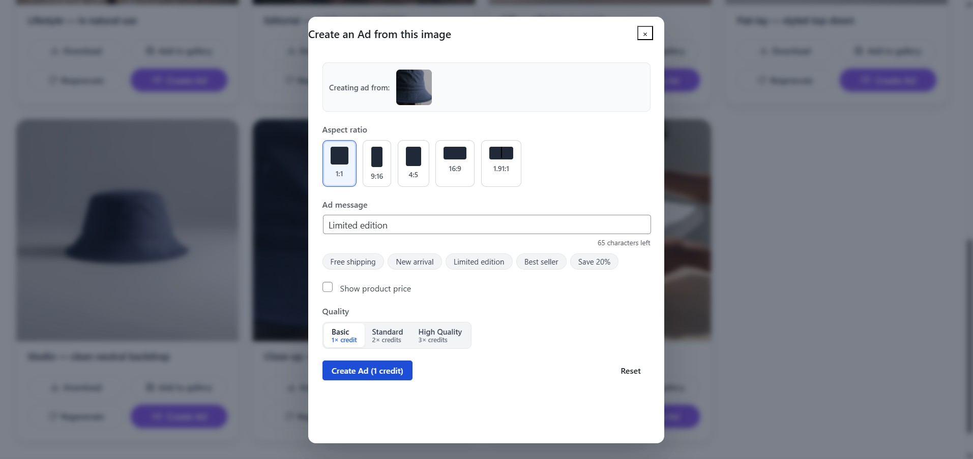Saving an enhanced product image into the WordPress media library