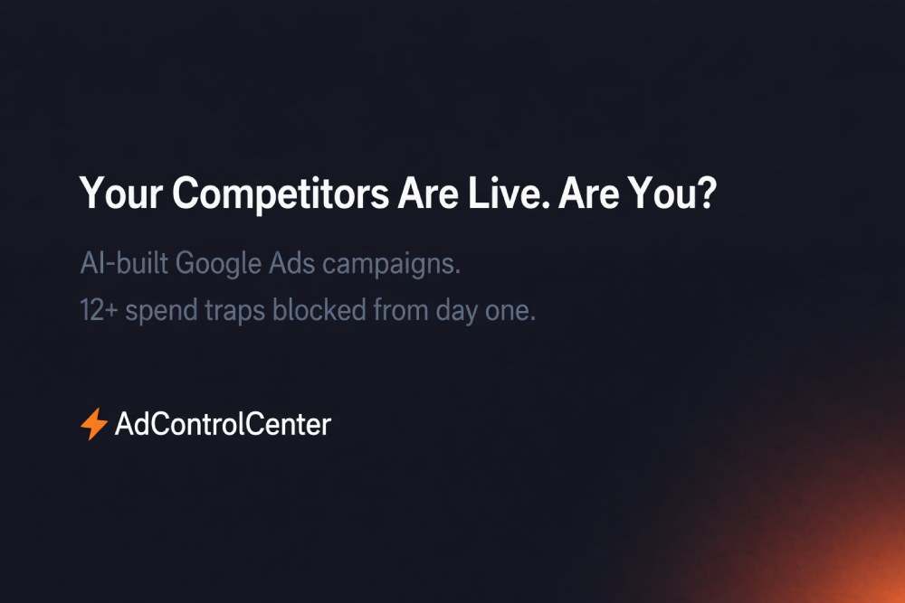 AdControlCenter — AI Ads Manager & Online Ads Platform fo…